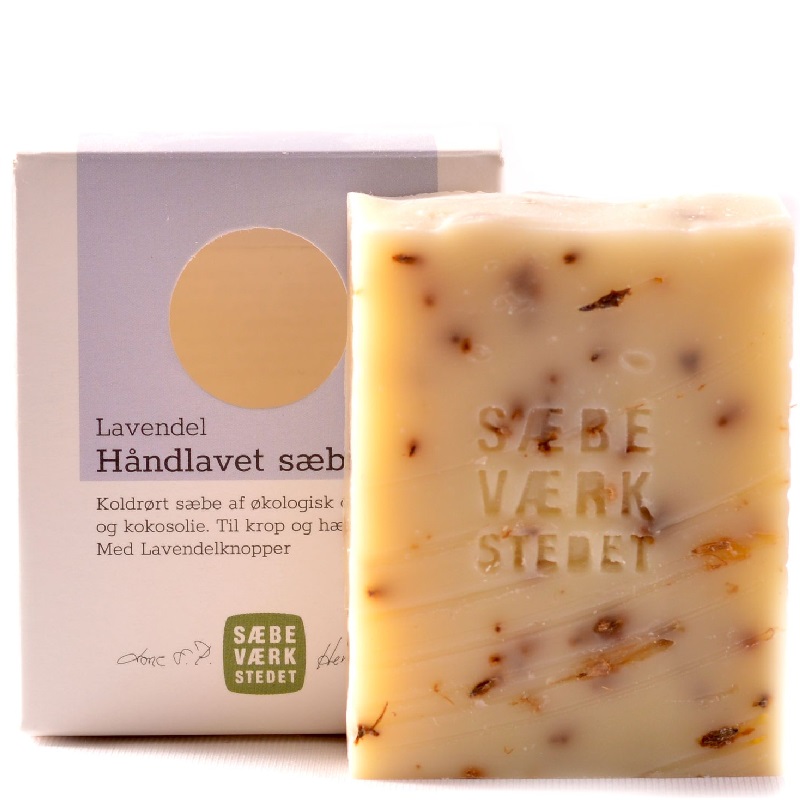 Sæbeværkstedet Håndlavet Sæbe Lavendel - Hudpleje  - 5710148001016