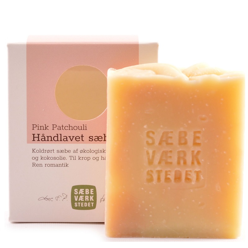 Pink Sæbeværkstedet Håndlavet Sæbe Patchouli - Hudpleje  - 5710148001030