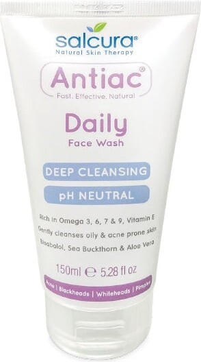 Salcura Antiac Daily Face Wash 150 Rens - Salcura Hudpleje  - 5060130031812