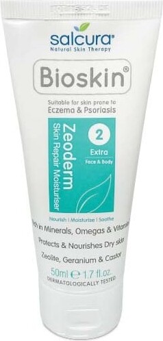 Salcura Bioskin Zeoderm Skin Repair Moisturiser Dagcreme - Salcura Hudpleje  - 5060130033106