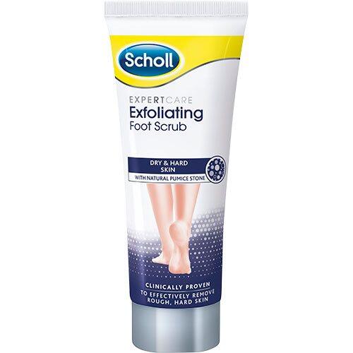 Scholl Exfoliating Foot Scrub 75ml - Scholl Hudpleje  - 5701092115157