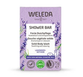 Weleda Shower Bar Lavender 75g - Weleda Hudpleje  - 4001638529969