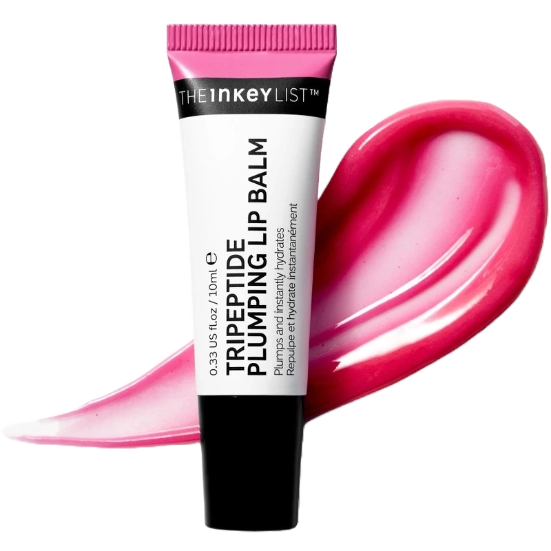 Pink The Inkey List Tripeptide Plumping Lip Balm - The Inkey List Hudpleje  - 5060879826762
