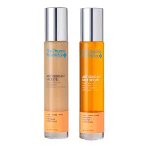 The Organic Pharmacy Antioxidant Face Gel & Antioxidant Face Serum Duo - Hudpleje  - 5060373524133