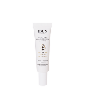 Idun Minerals Ultra Light Face Cream Spf - Idun Minerals Hudpleje  - 7340074717033