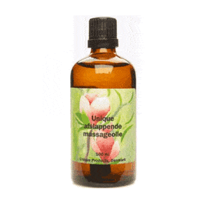Unique Afslappende Massageolie 100 - Unique Products Hudpleje  - 5705873012147