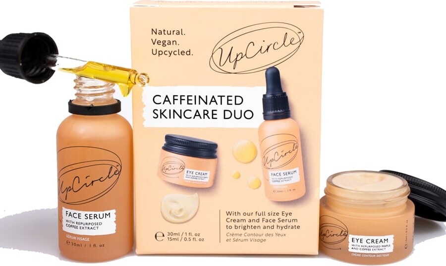Upcircle Caffeinated Skincare Duo Gaveæske - Upcircle Hudpleje  - 5060571721167
