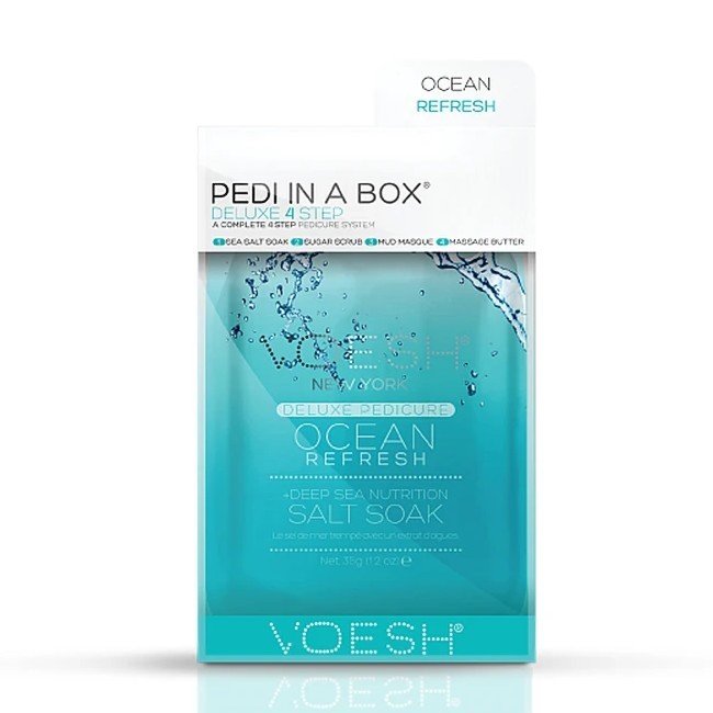 Voesh Pedi Box Ocean Refresh - Voesh Hudpleje  - 855381006314