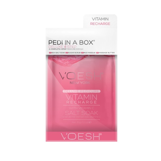 Voesh Pedi Box Vitamin Recharge - Voesh Hudpleje  - 855381006277