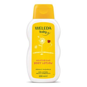 Weleda Calendula Body Lotion Baby 200 - Weleda Hudpleje  - 4001638096539