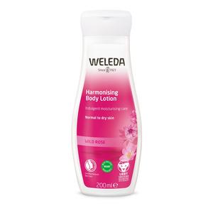 Weleda Wild Rose Harmonising Body Lotion 200 - Weleda Hudpleje  - 4001638529471